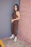 Brown Jumpsuit