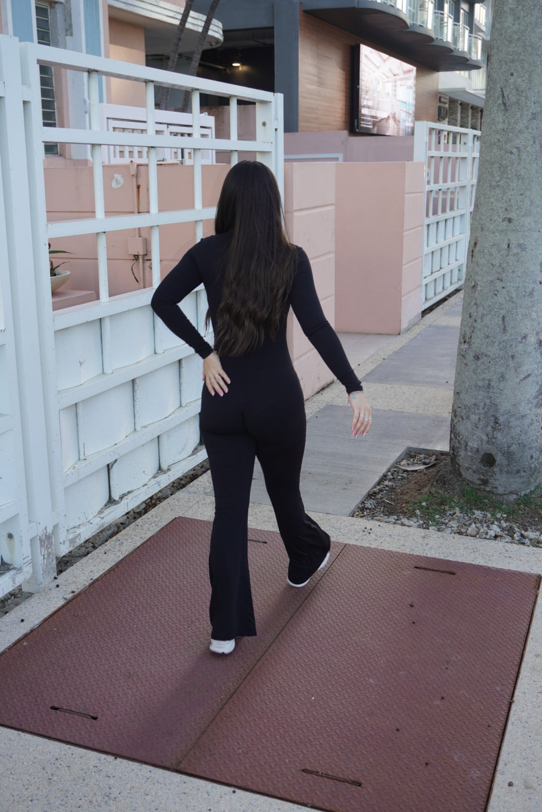 Black jumpsuit