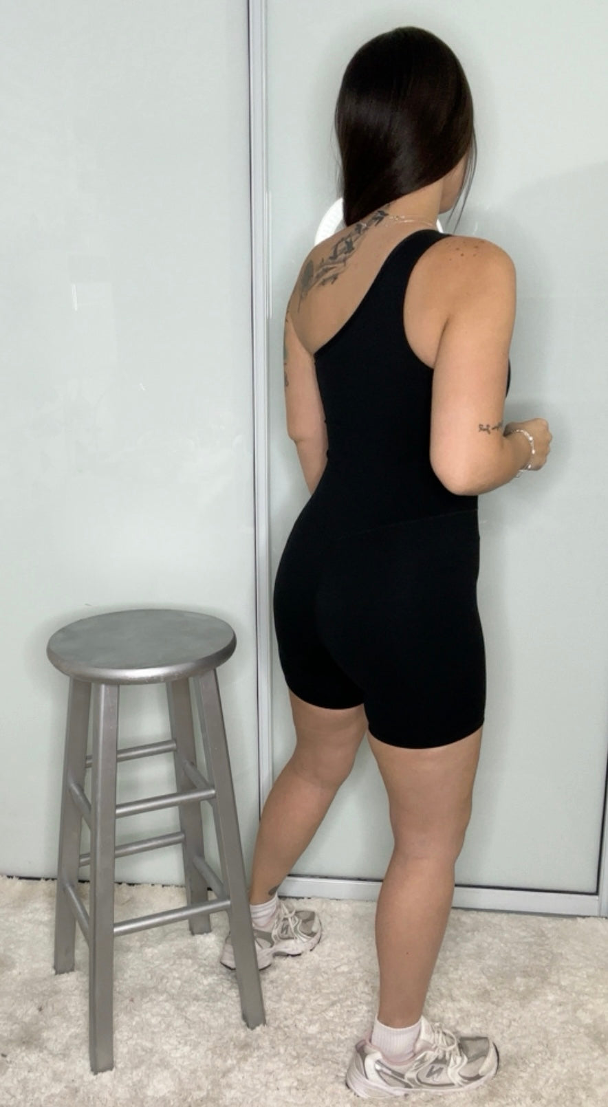One shoulder Romper