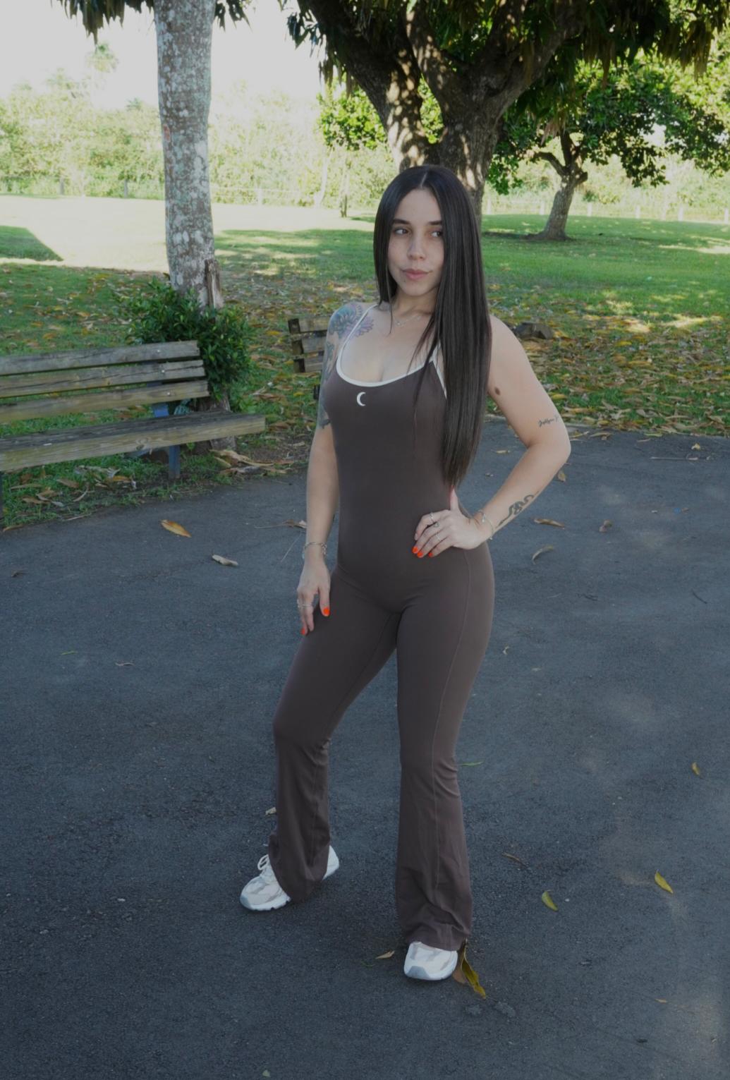 Chocolate Jumpsuit