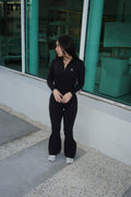 Black jumpsuit